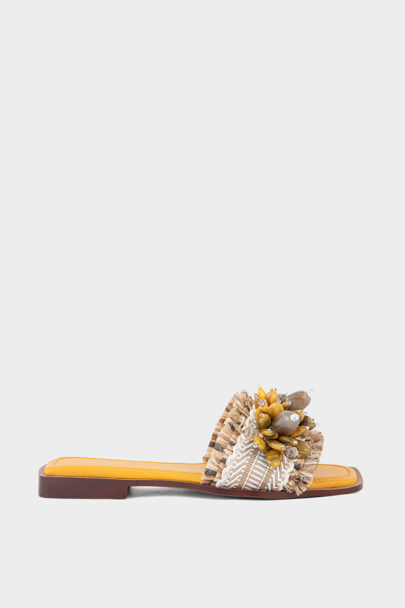 Formal Slip On IF0143-Mustard