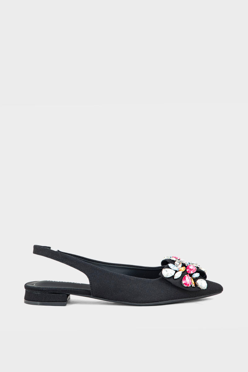 Casual Sling Back IC4004-Black