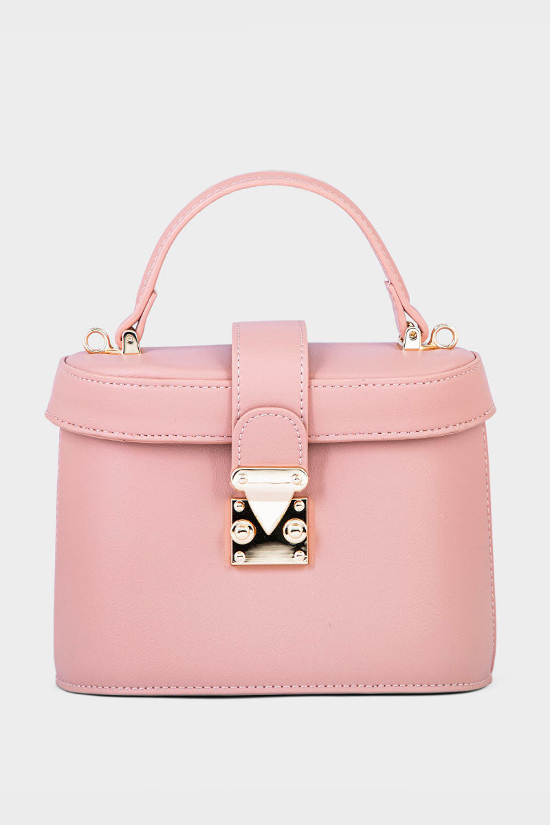 Cross Shoulder Bags BS2034-Tea Pink