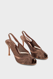 Party Wear Sling Back IP4049-Copper