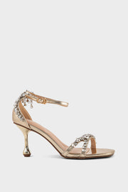 Party Wear Sandal IP2049-Gold