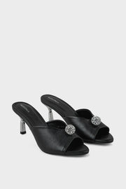 Party Wear Slip On IP0116-Black