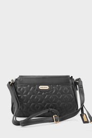 Hobo Hand Bags B15154-Black