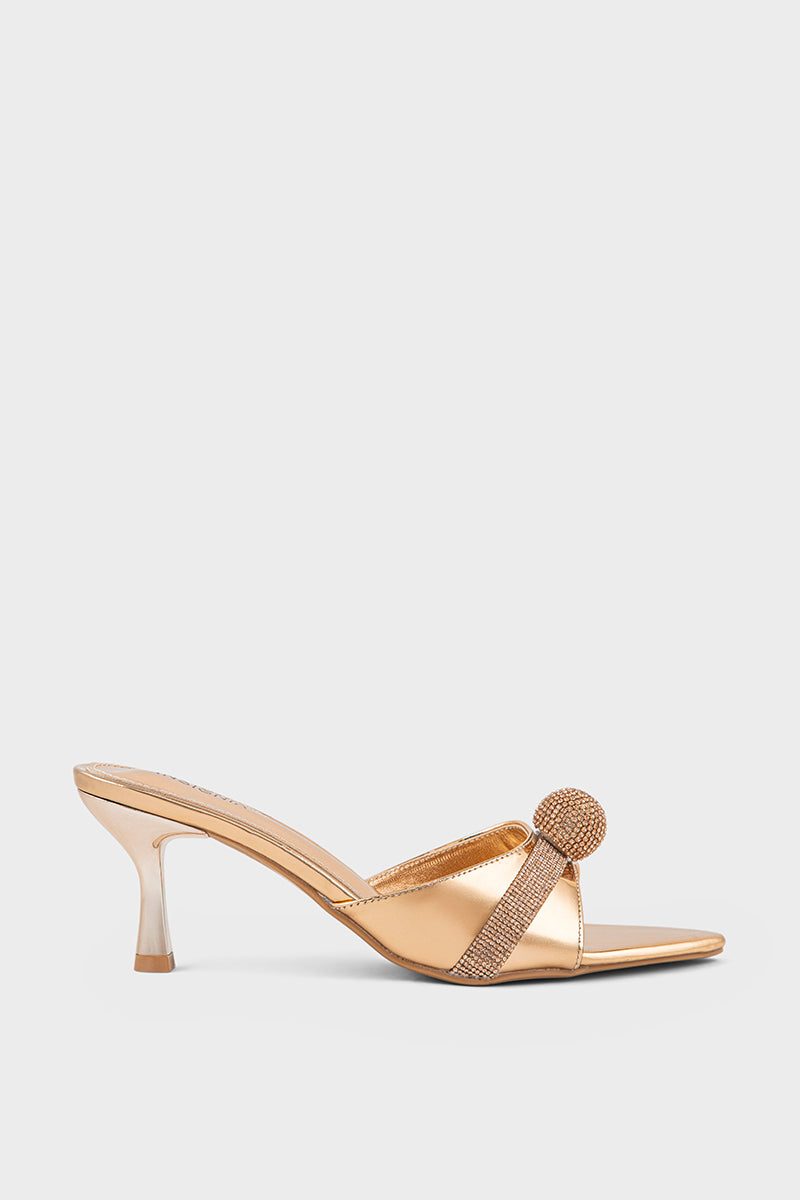 Party Wear Slip On IP0090-Champagne