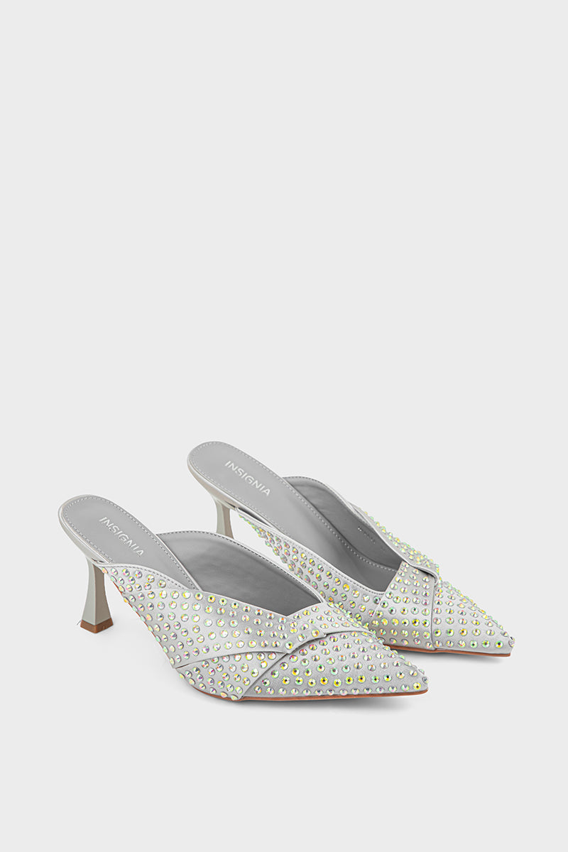 Party Wear Mule IP8516-Grey