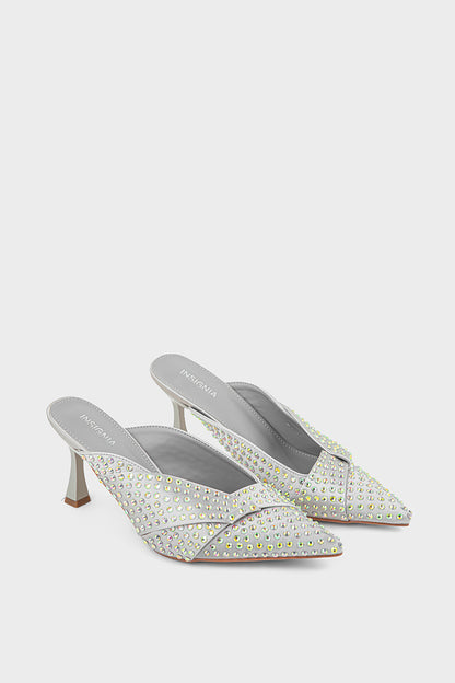 Party Wear Mule IP8516-Grey
