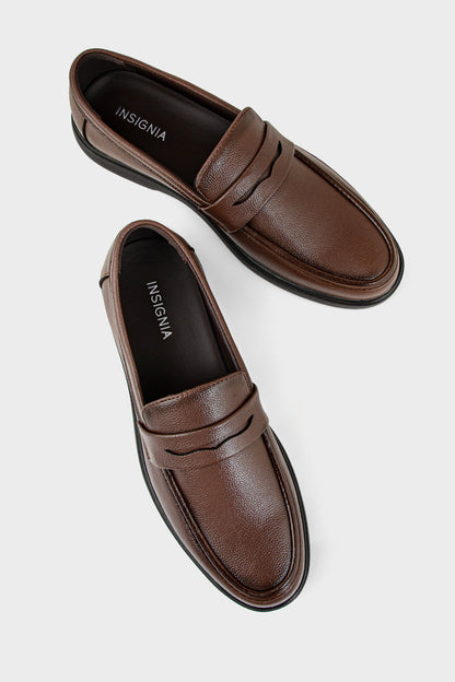 Men Formal Loafers MF7063-Brown
