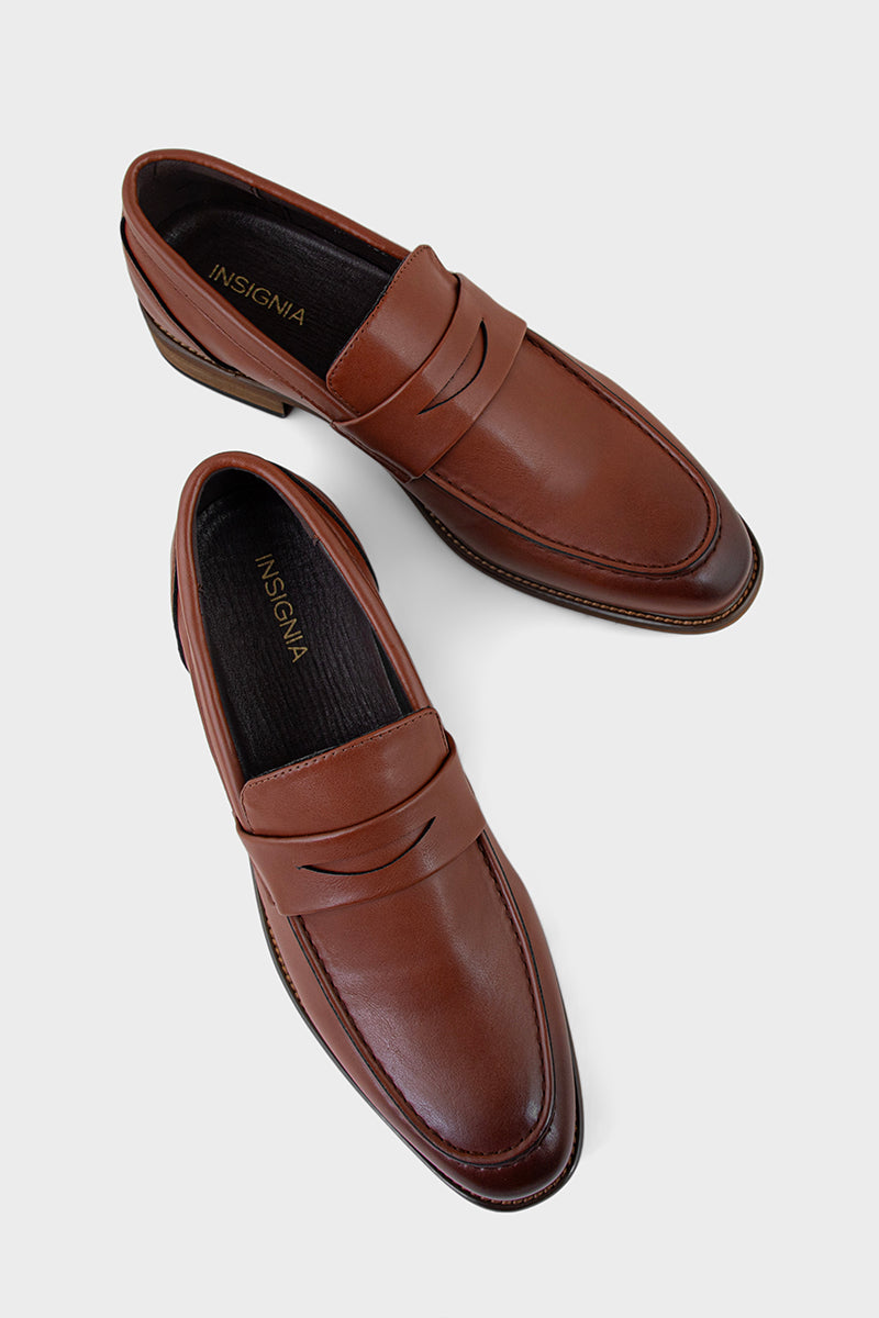 Men Formal Loafers MF7052-Brown