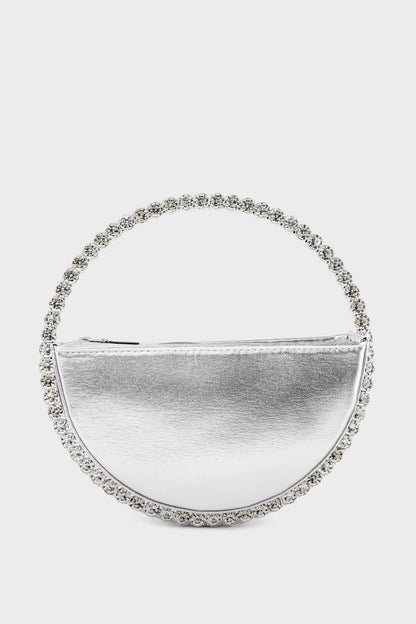 Party Wear Clutch BH0118-Silver