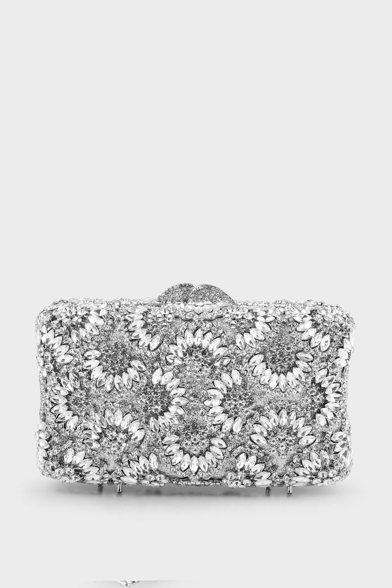 Wedding Clutch B20729-Silver