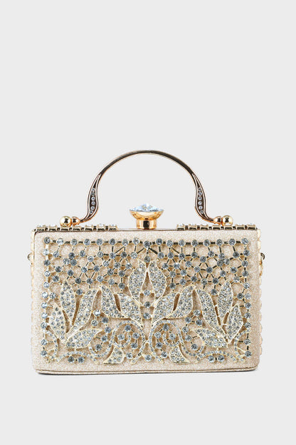 Wedding Clutch B21606-Peach