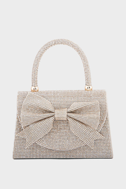 Top Handle Hand Bags BH0038-Golden