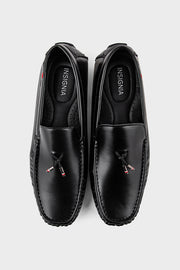 Men Casual Moccasin MC4045-Black