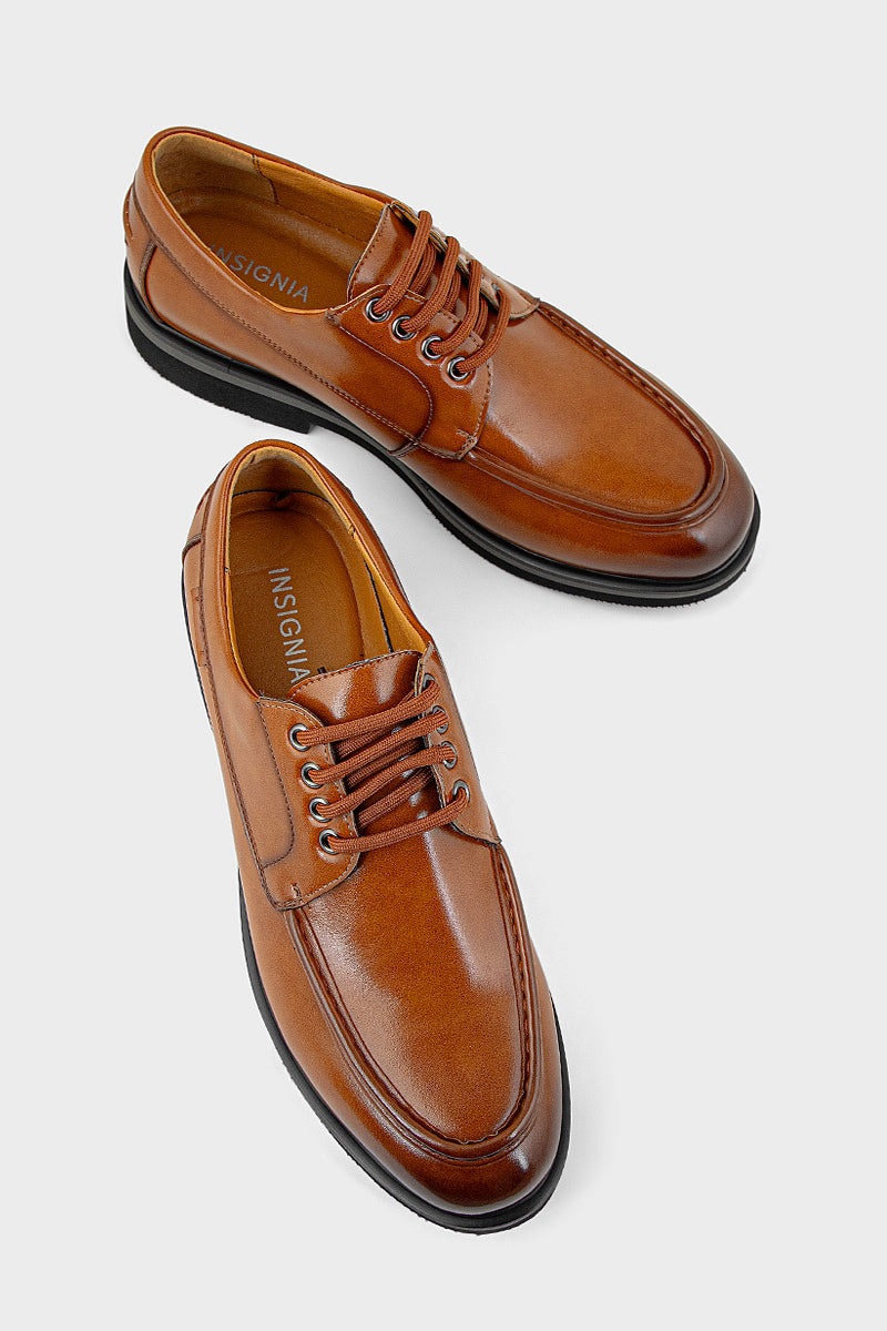 Men Formal Derby MF7509-Brown