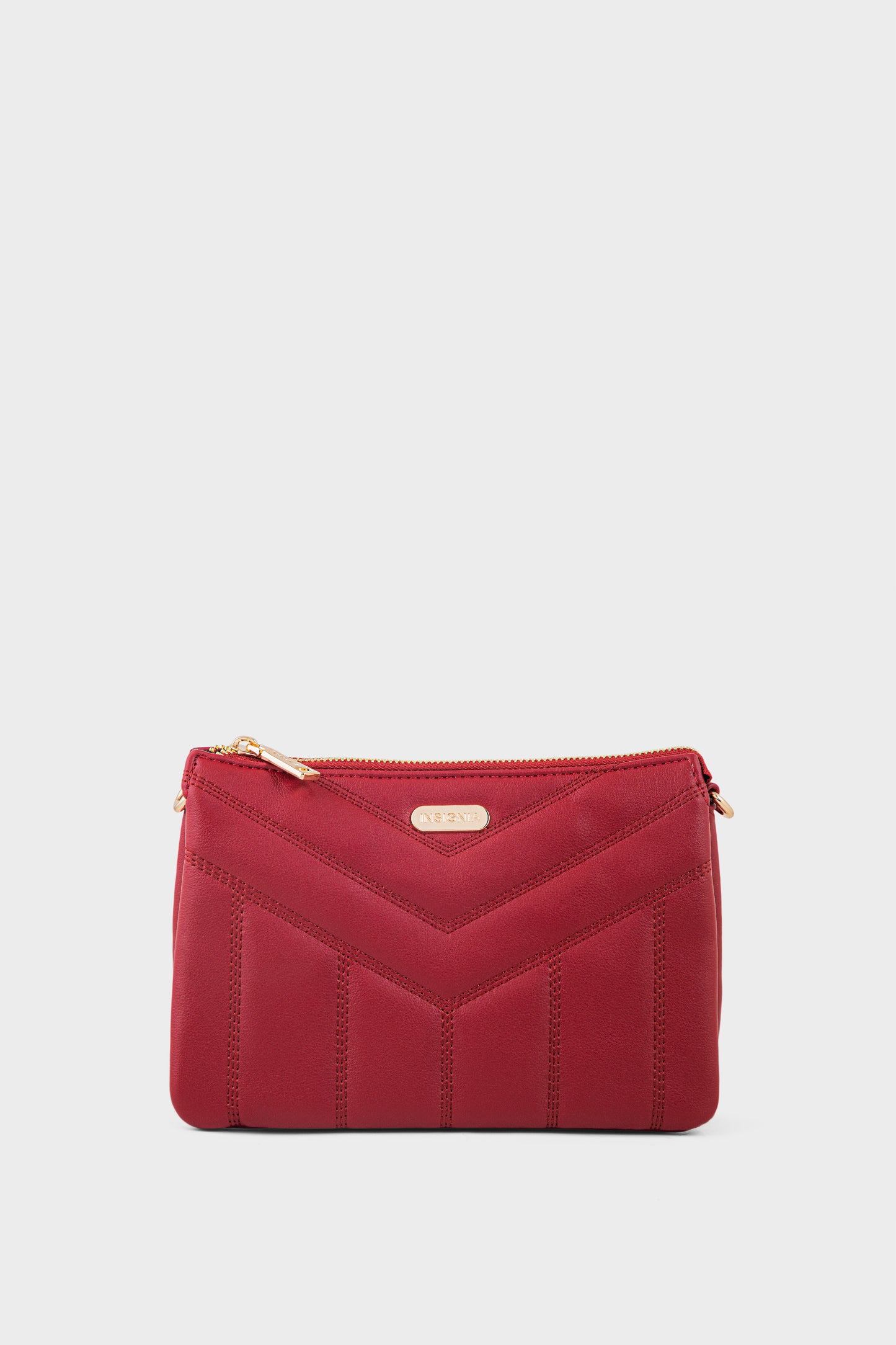 Cross Shoulder Bags BS2301-Maroon