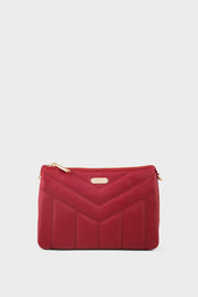 Cross Shoulder Bags BS2301-Maroon
