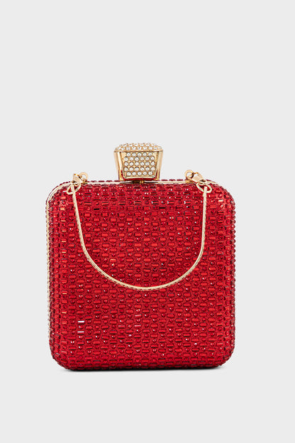 Party Wear Clutch BK4072-Red
