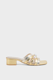 Party Wear Slip On IP0070-Golden