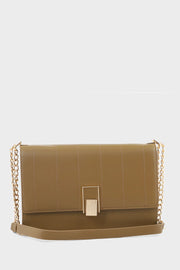 Flap Shoulder Bags BS2002-Brown