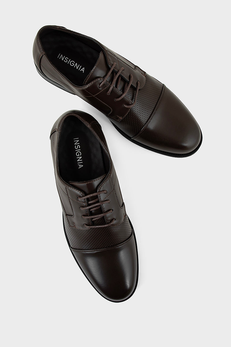 Men Formal Oxford MF8016-Coffee