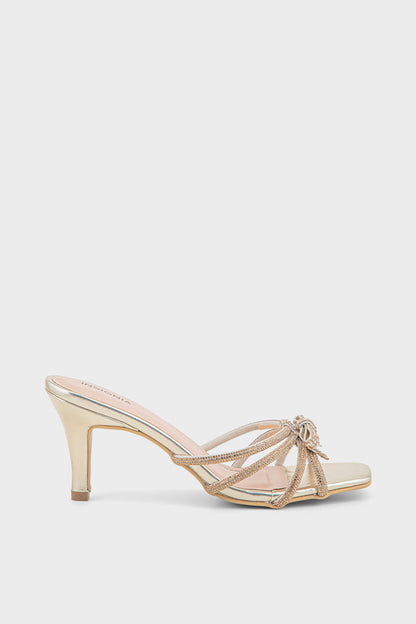 Party Wear Sandal IP2043-Rose Gold