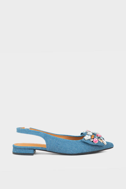 Casual Sling Back IC4004-Blue