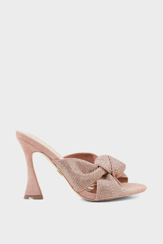 Party Wear Slip On I29294-Nude Pink