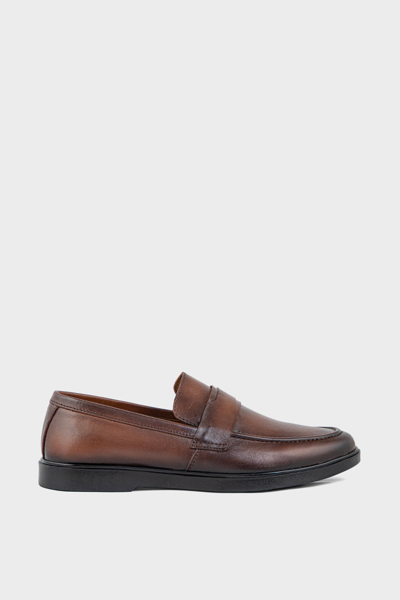 Men Formal Loafers MF7045-Tan
