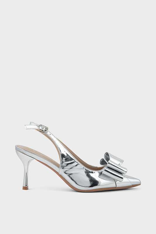 Party Wear Sling Back IP4024-Silver