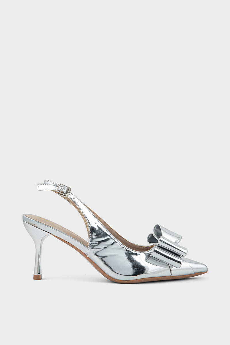 Party Wear Sling Back IP4024-Silver