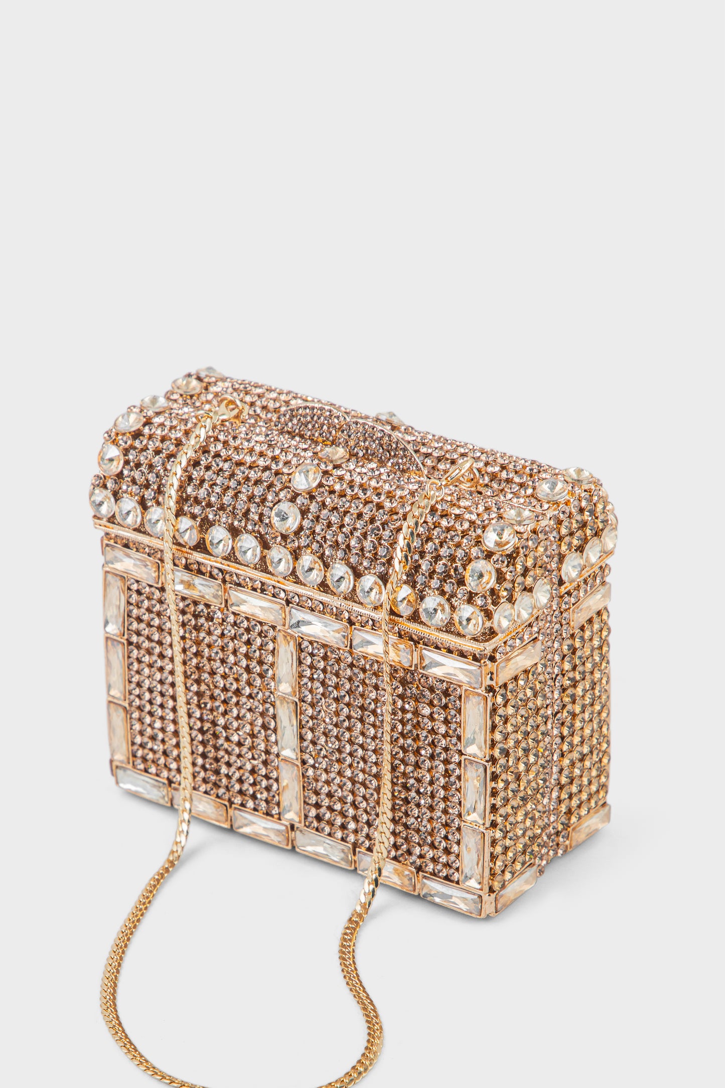 Party Wear Clutch BK4126-Gold