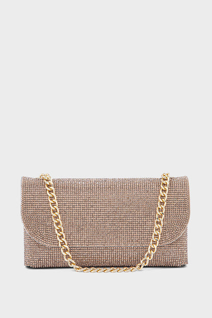 Flap Shoulder Bags BK4043-Golden
