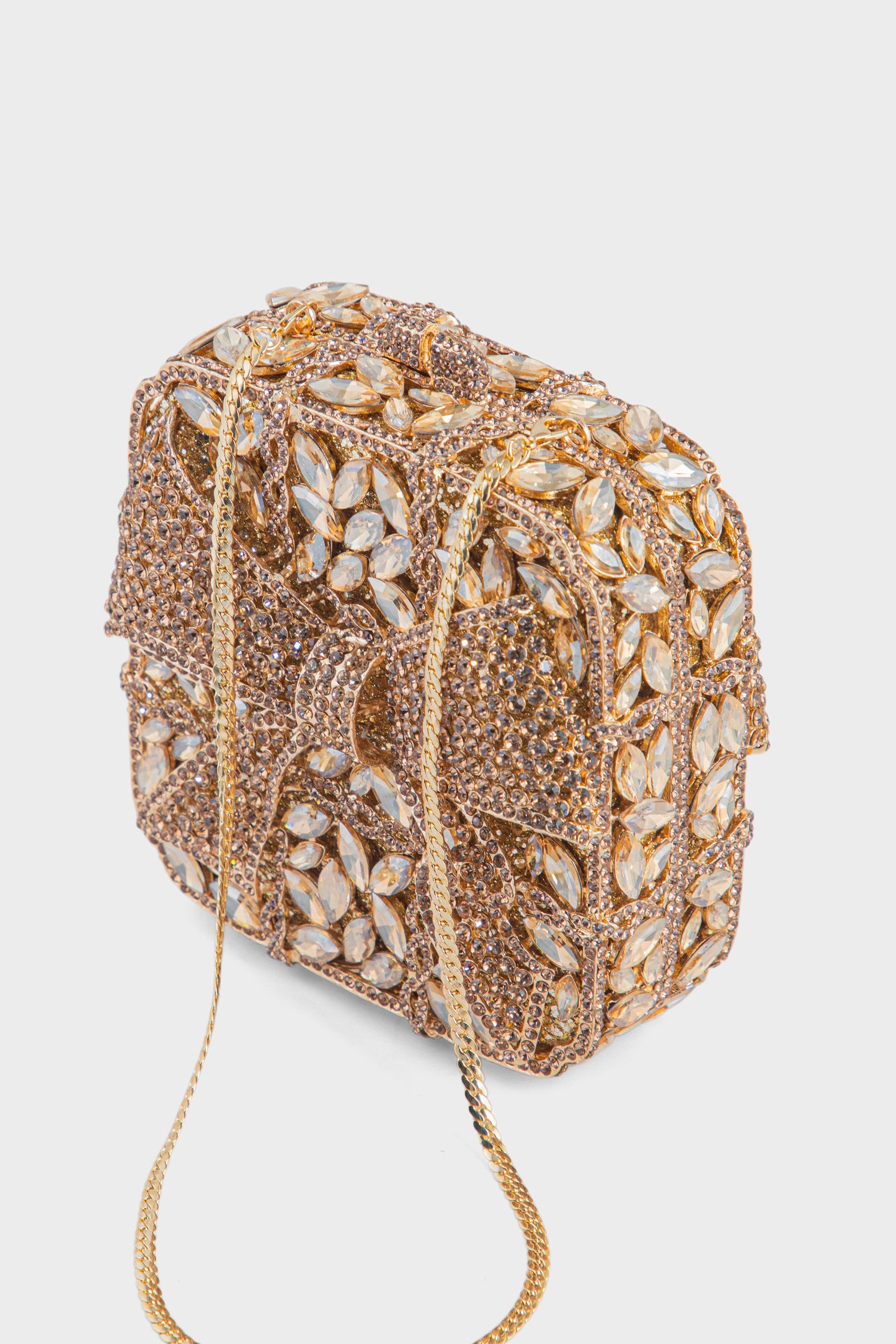 Party Wear Clutch BK4061-Gold