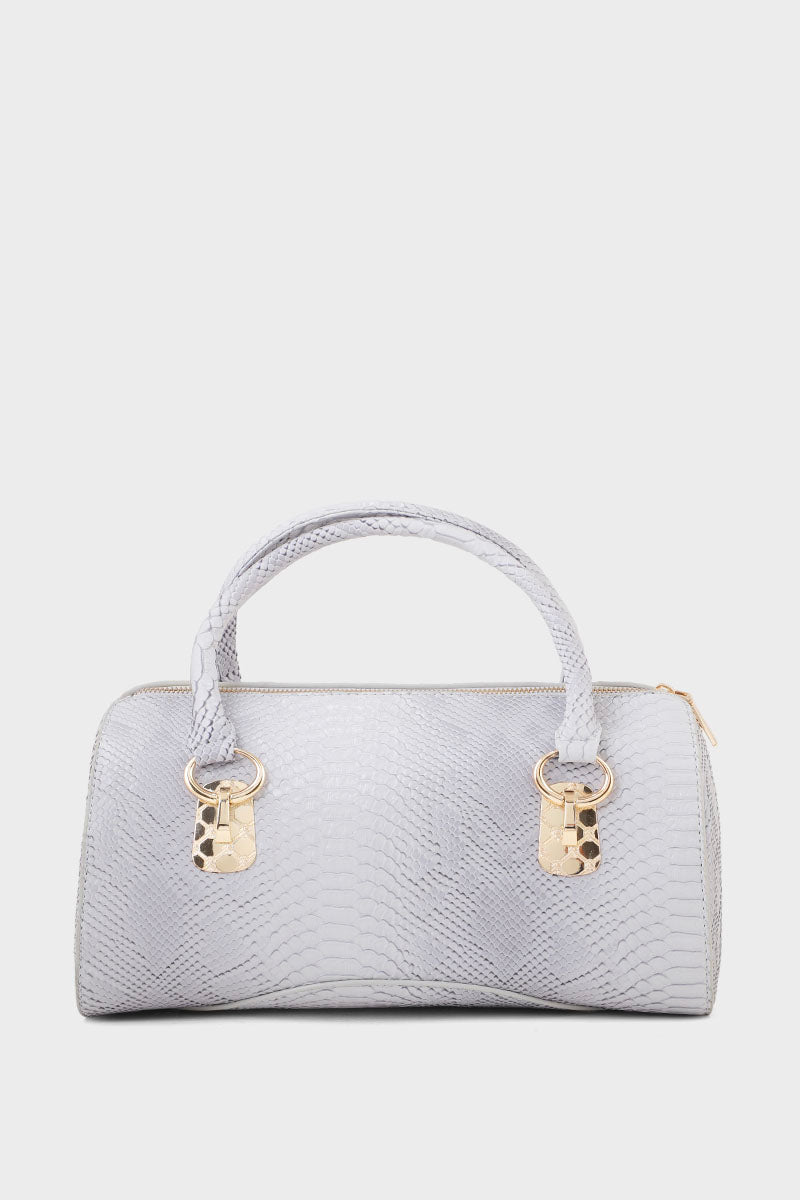 Top Handle Hand Bags B15187-Grey