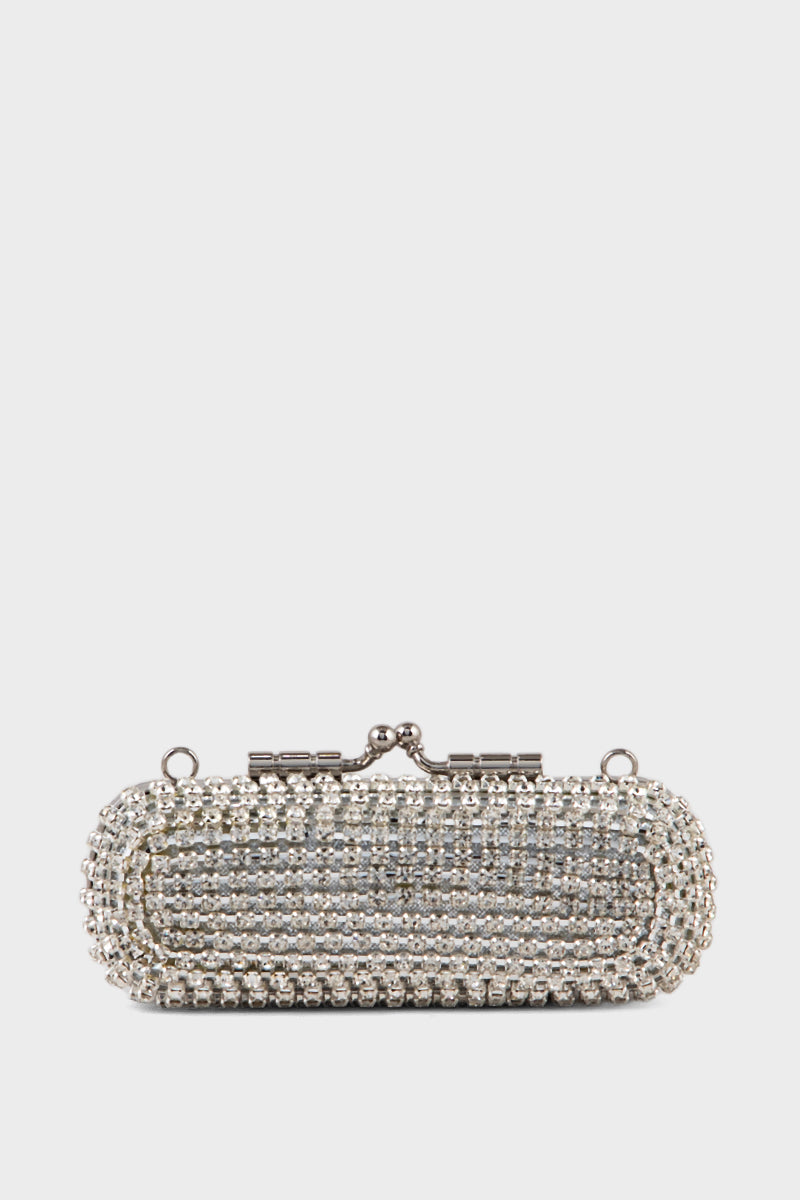 Lipstick Clutch BK4108-Silver