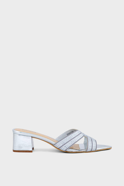 Party Wear Slip On IP0061-Silver