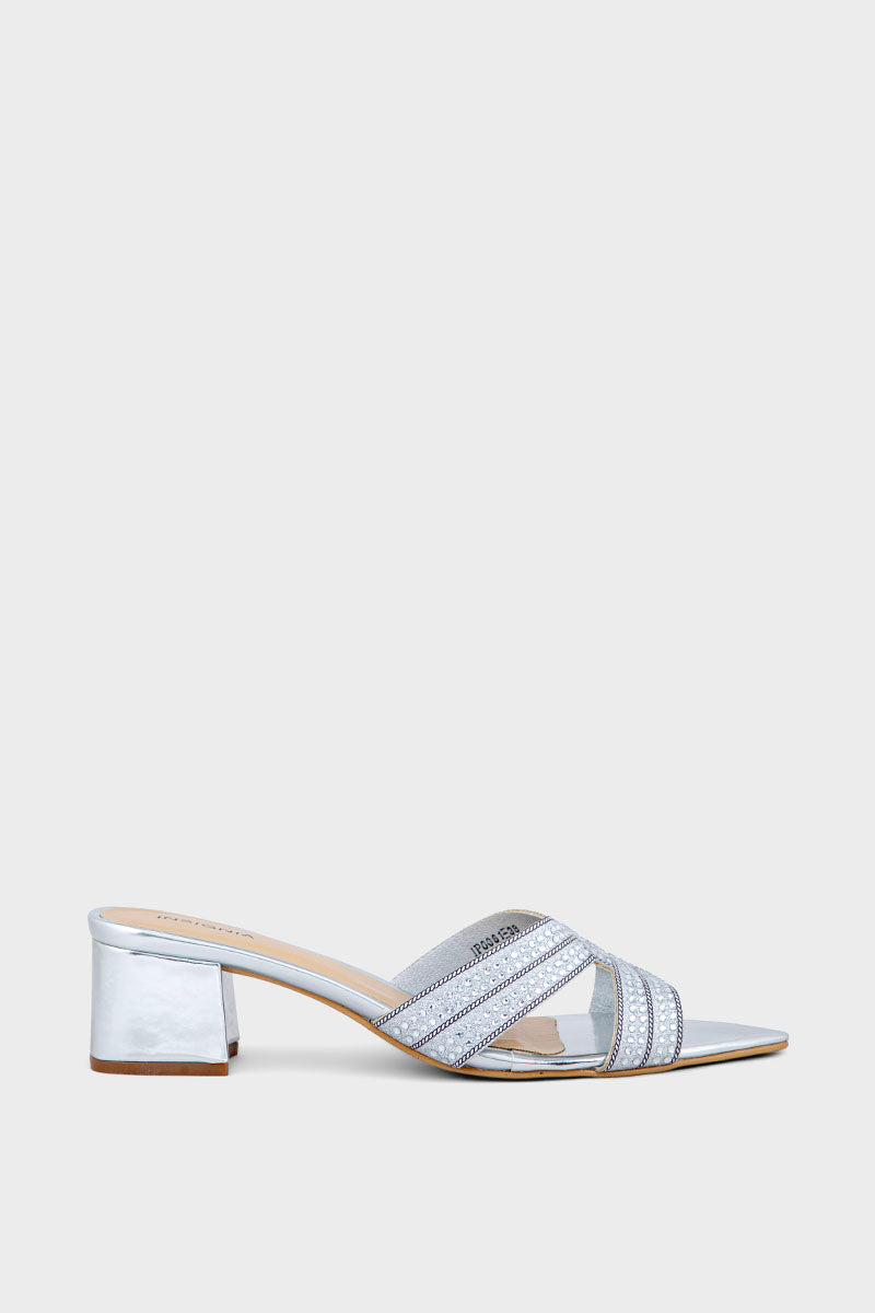 Party Wear Slip On IP0061-Silver