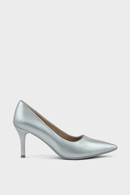Party Wear Court Shoes IP5014-Silver