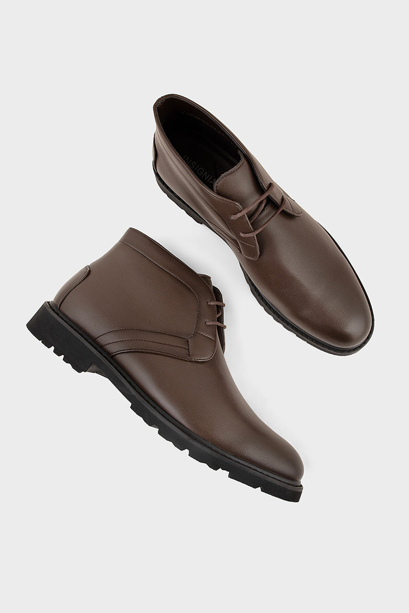 Men Formal Boots MF9001-Brown