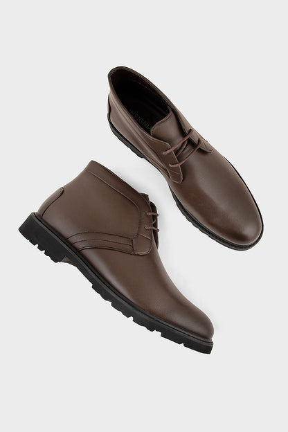 Men Formal Boots MF9001-Brown