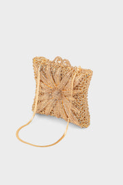 Party Wear Clutch BK4159-Gold