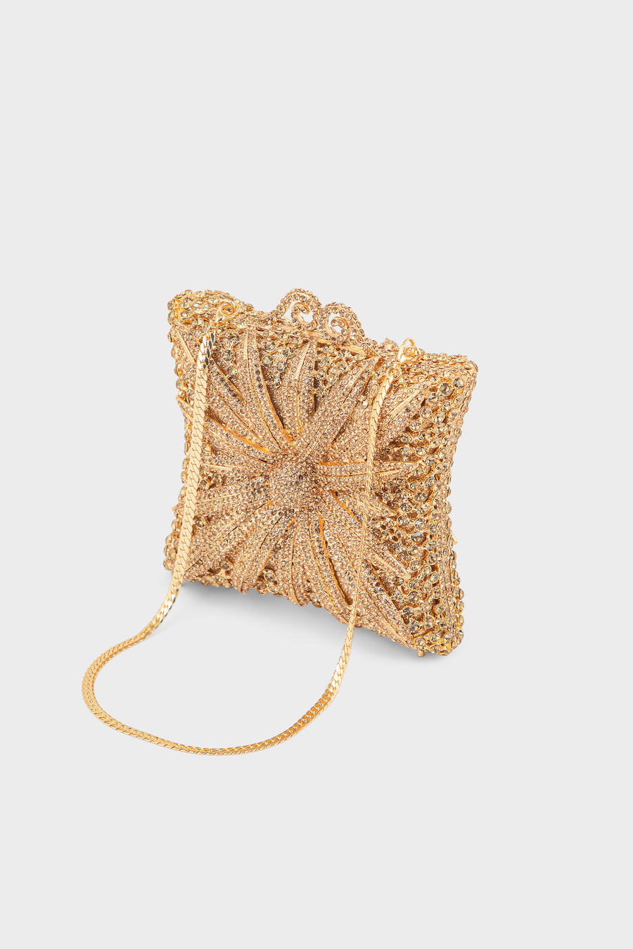 Party Wear Clutch BK4159-Gold