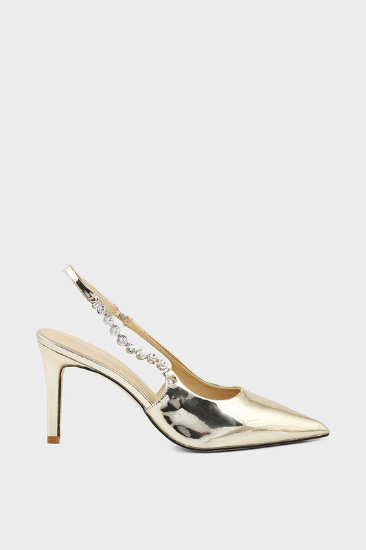Formal Sling Back I47278-Golden