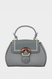 Flap Shoulder Bags BH0066-Blue
