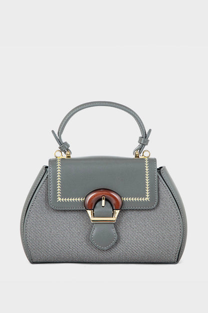 Flap Shoulder Bags BH0066-Blue