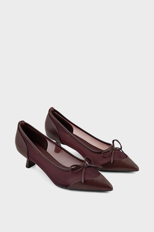 Formal Court Shoes IF5104-Maroon