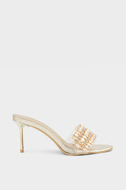 Party Wear Slip On IP0074-Gold
