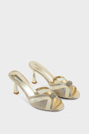 Party Wear Slip On IP0123-Gold