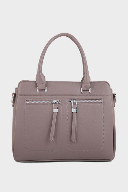 Top Handle Hand Bags BH0106-Brown