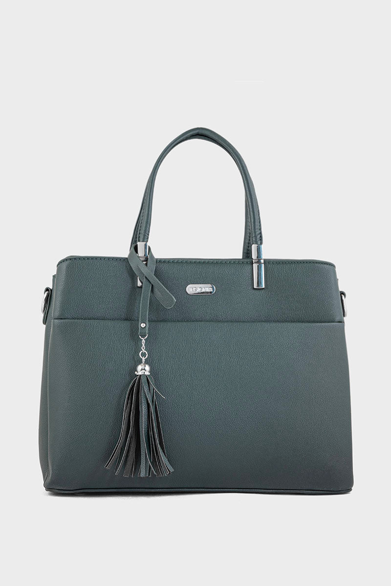 Top Handle Hand Bags BH0107-Dark Green